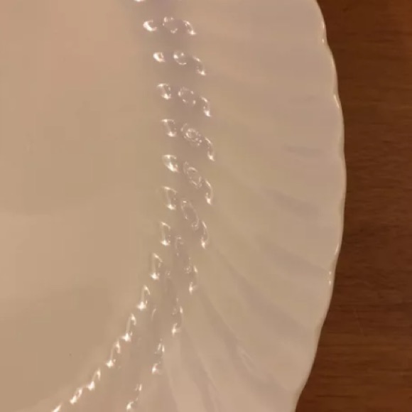 NEW WEDGWOOD Platter Oval 14” Fine China Ivory - Picture 2 of 4